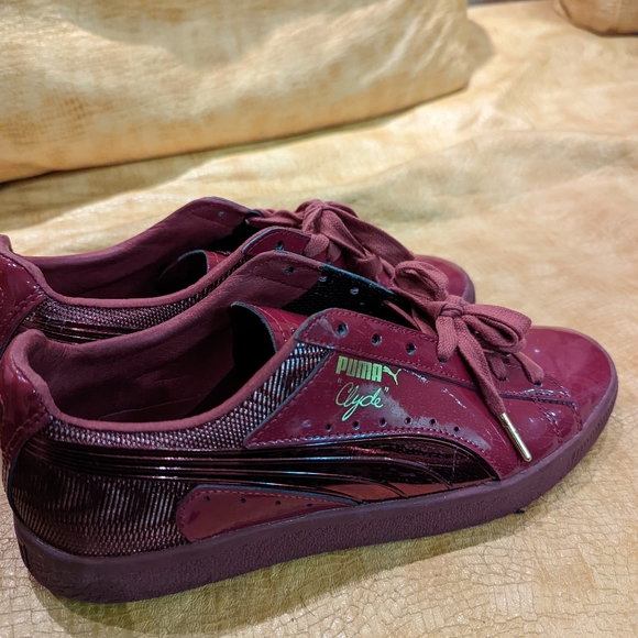 Puma Clyde wraith pack red gloss - men size 8.5 - Picture 5 of 8